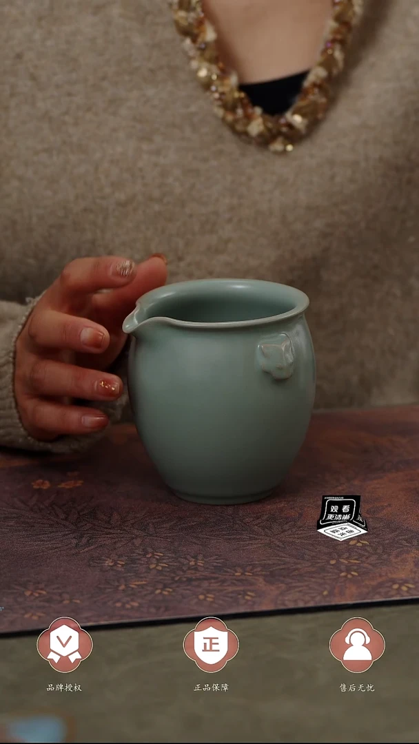 【闪购商品】杯国非遗大师王君子章款公道杯..