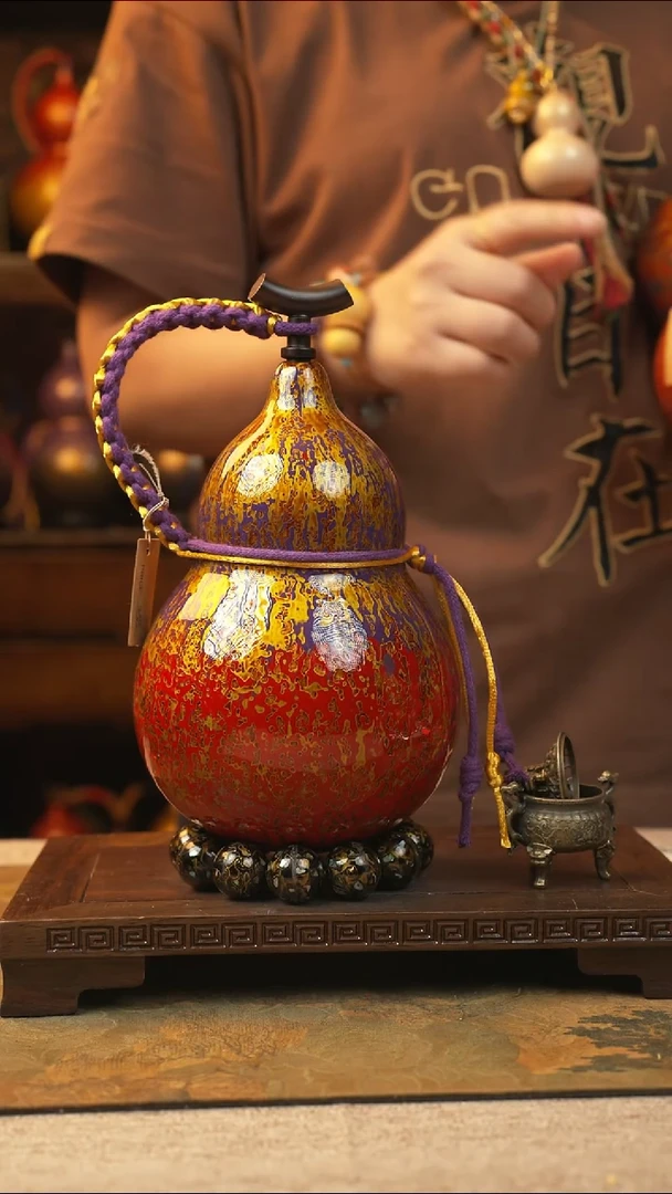 534大漆一物一拍记葫堂出品【不带手串】
