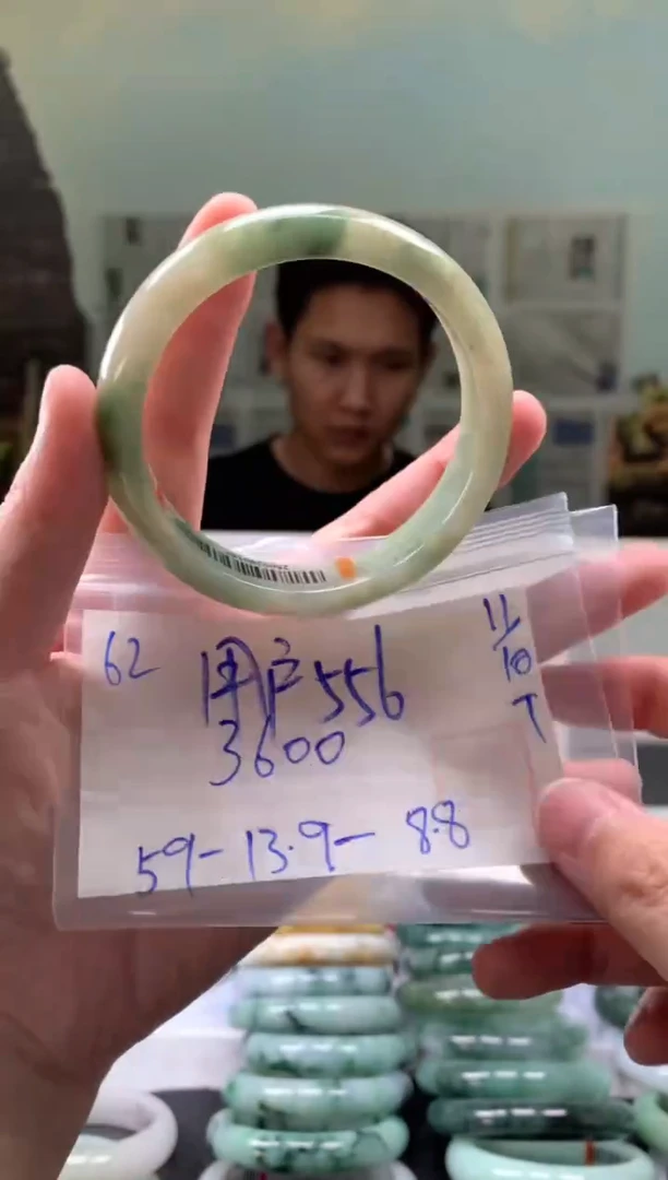 未镶嵌手镯翡翠用****6翡翠手镯 下单联系小耳机#62