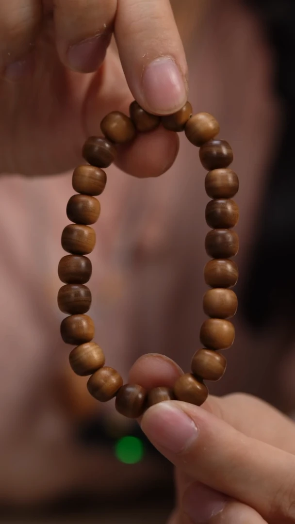 檀香木手串/手链老山檀香8*9老型多样式发其一钢印料