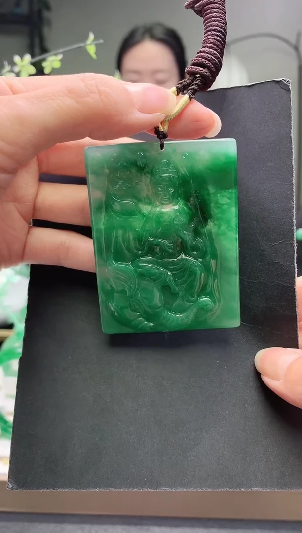 颈饰未镶嵌石英质玉观音