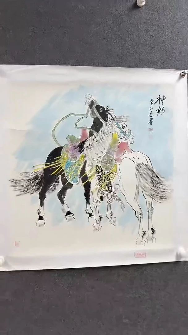 国画王迎春作品B415
