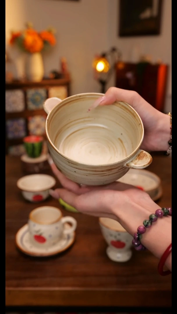 陶便携款   粗陶碗