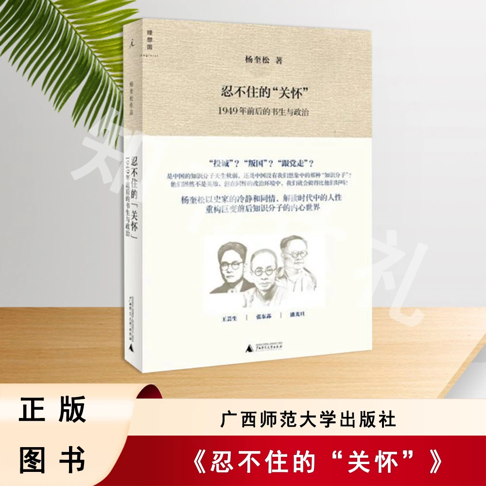 忍不住的“关怀” 杨奎松 著 广西师范大学出版社 9787549536306