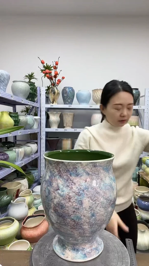 11.30陶瓷花盆直播链接高. 29     口21