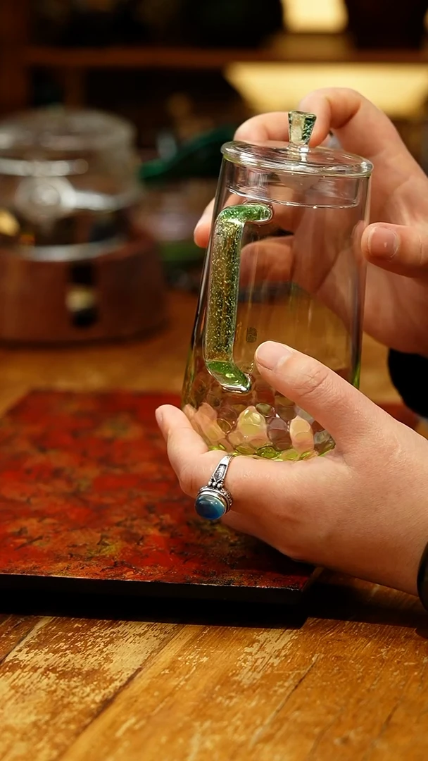 【闪购商品】禾器/青霓杯/绿金色