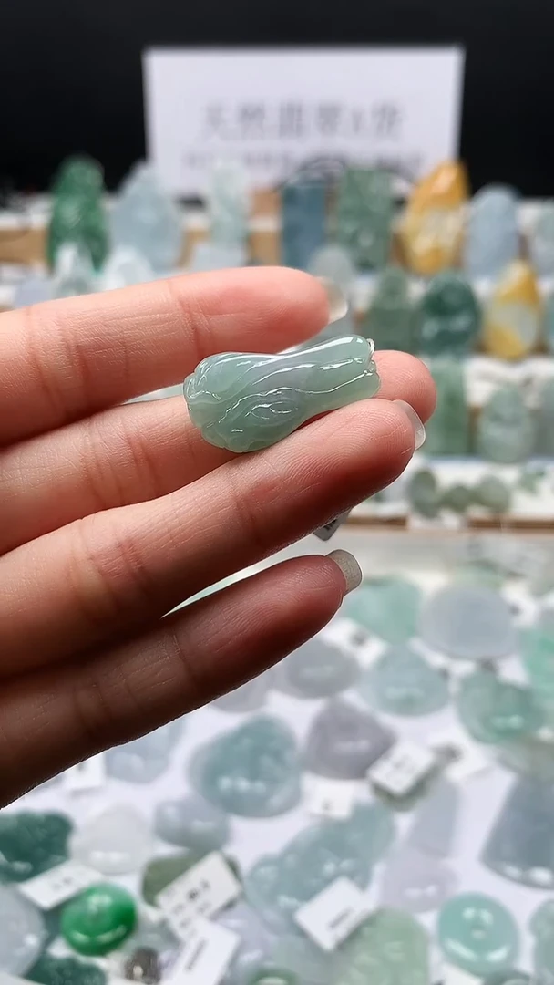 吊坠(不含链)未镶嵌翡翠62白菜