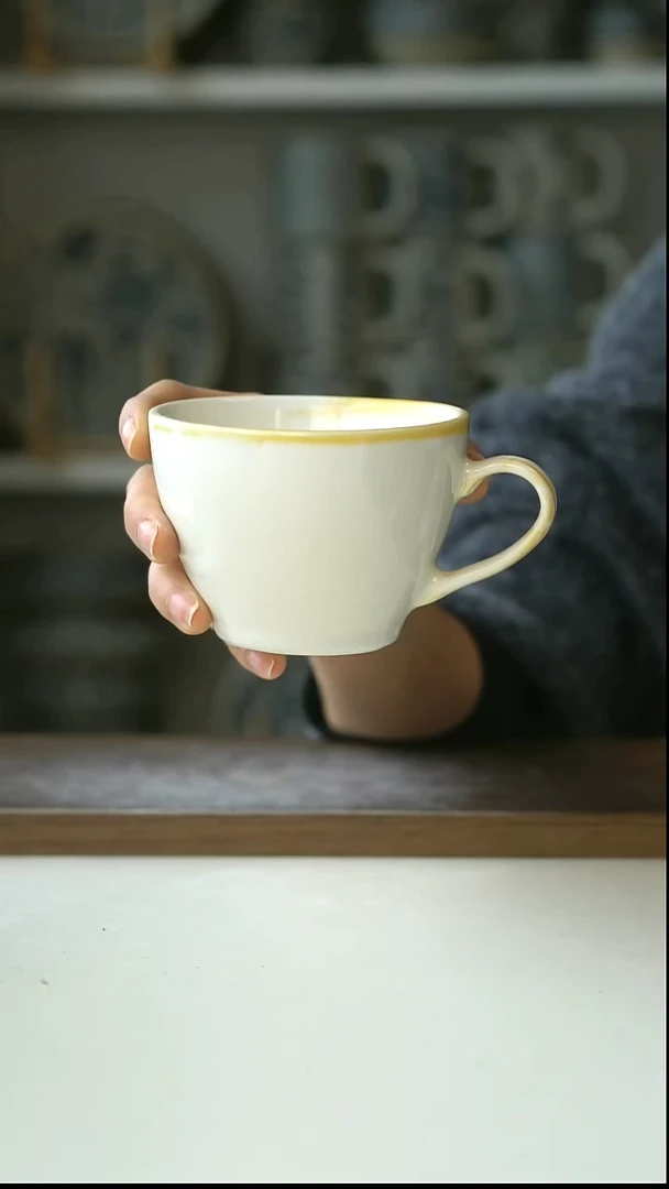 陶窑变咖啡杯220ml@7-7@