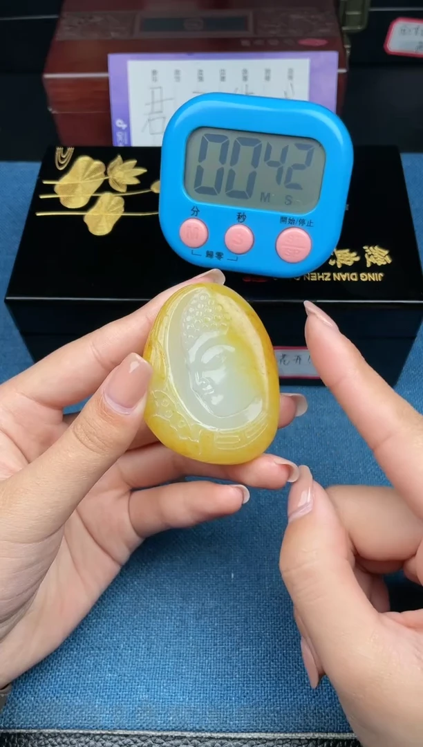 和田玉未镶嵌挂件1