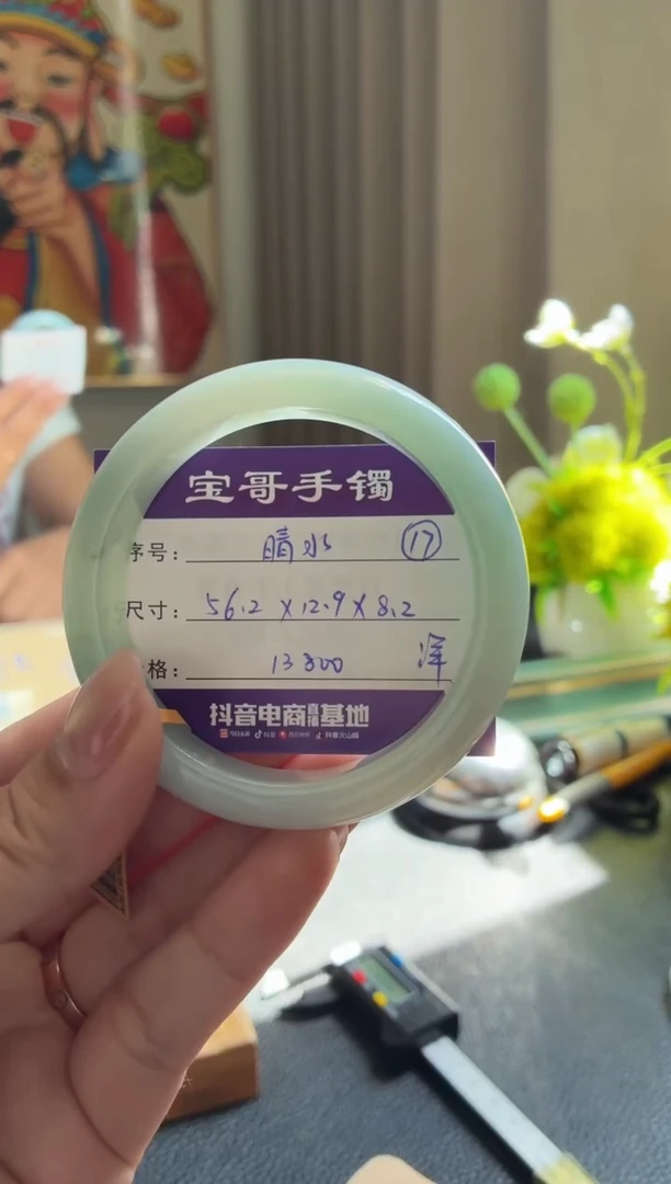 未镶嵌手镯翡翠小****?翡翠手镯 17