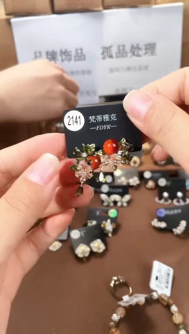 合金925银锆石梵2141