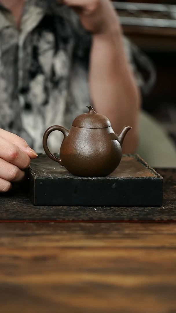 茶杯紫砂55号 瑕疵 紫砂柴烧