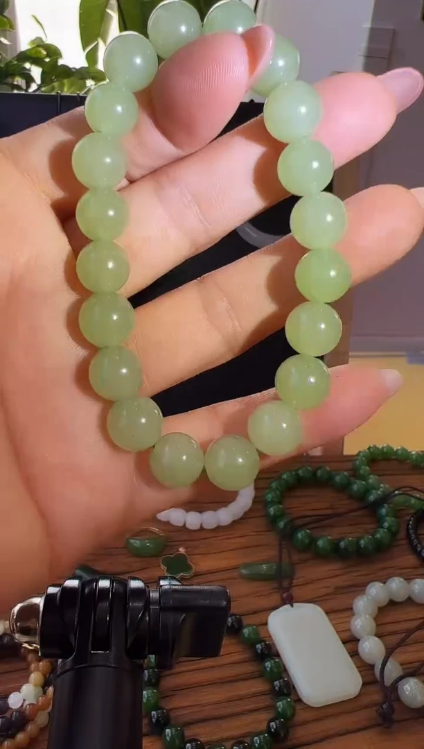 未镶嵌手串石英质玉石英质玉卡10