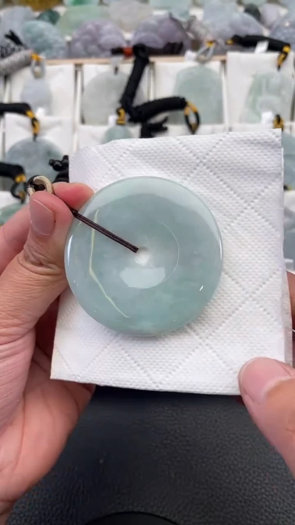 颈饰未镶嵌翡翠天然缅甸翡翠A货178