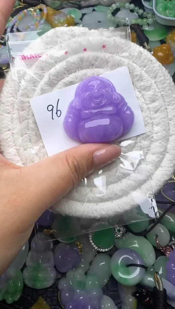 颈饰未镶嵌翡翠缅甸翡翠吊坠