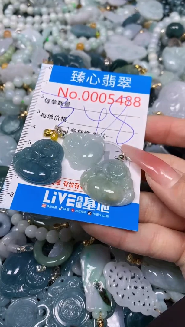 【闪购商品】翡翠颈饰未镶嵌含绳0005488