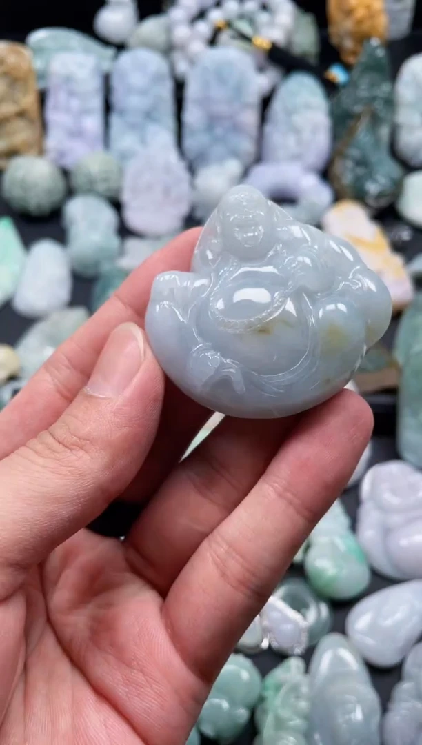翡翠未镶嵌颈饰天然翡翠a货