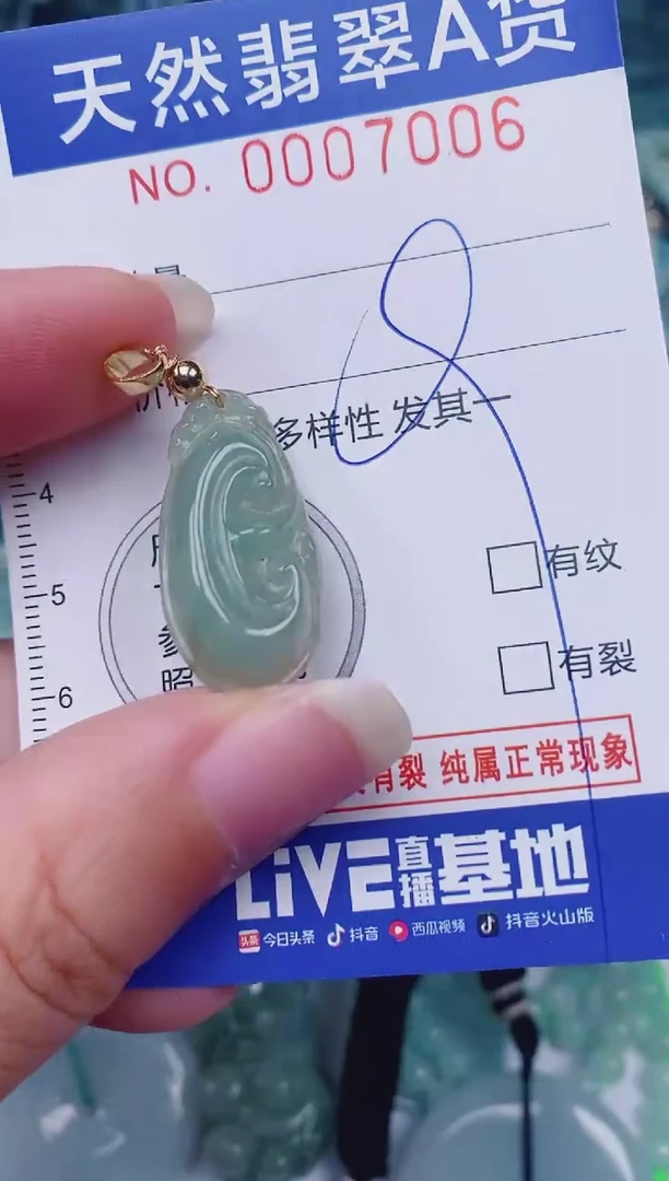 颈饰未镶嵌翡翠00007006