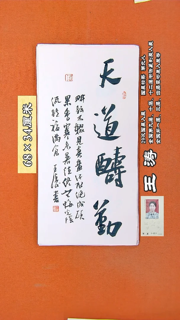 书法66R王涛书法作品