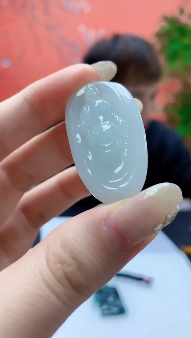 未镶嵌定制翡翠4868jw-毛货挂件88