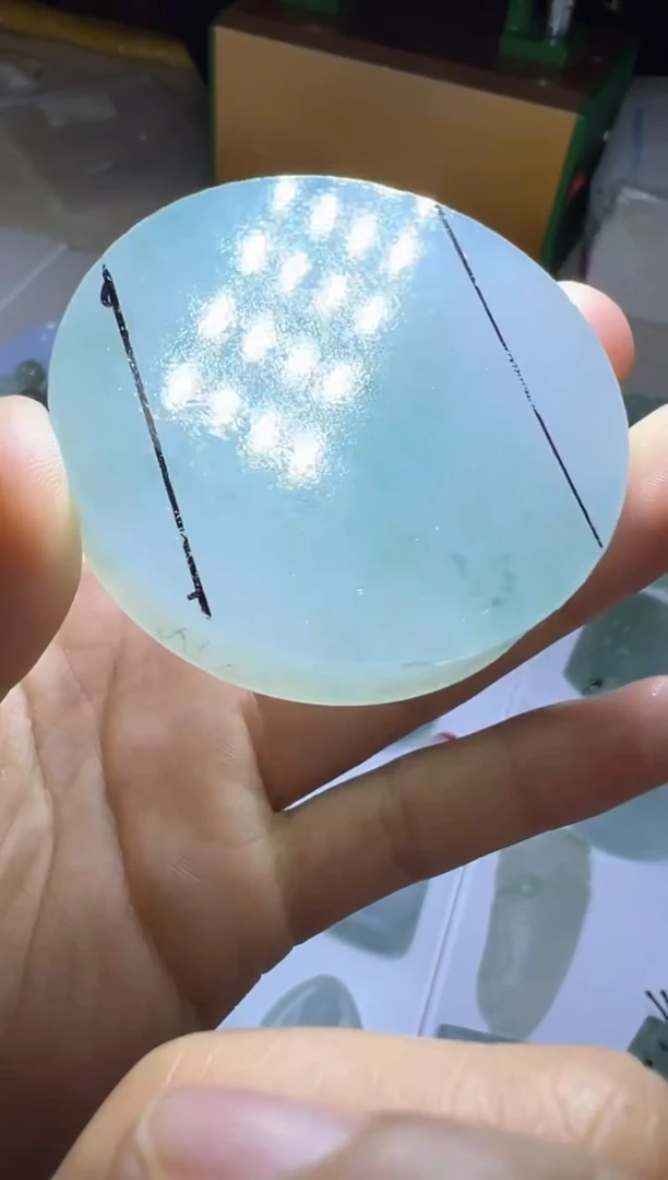 未镶嵌定制翡翠无事牌