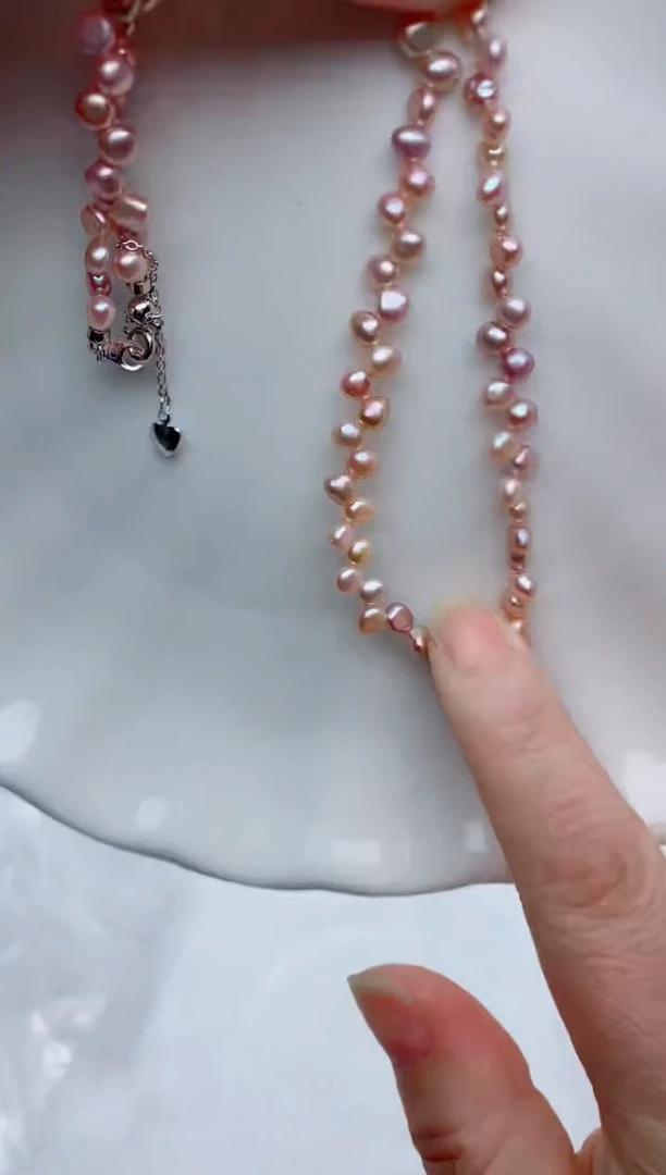 颈饰未镶嵌淡水珍珠多样性发其一【非无瑕】