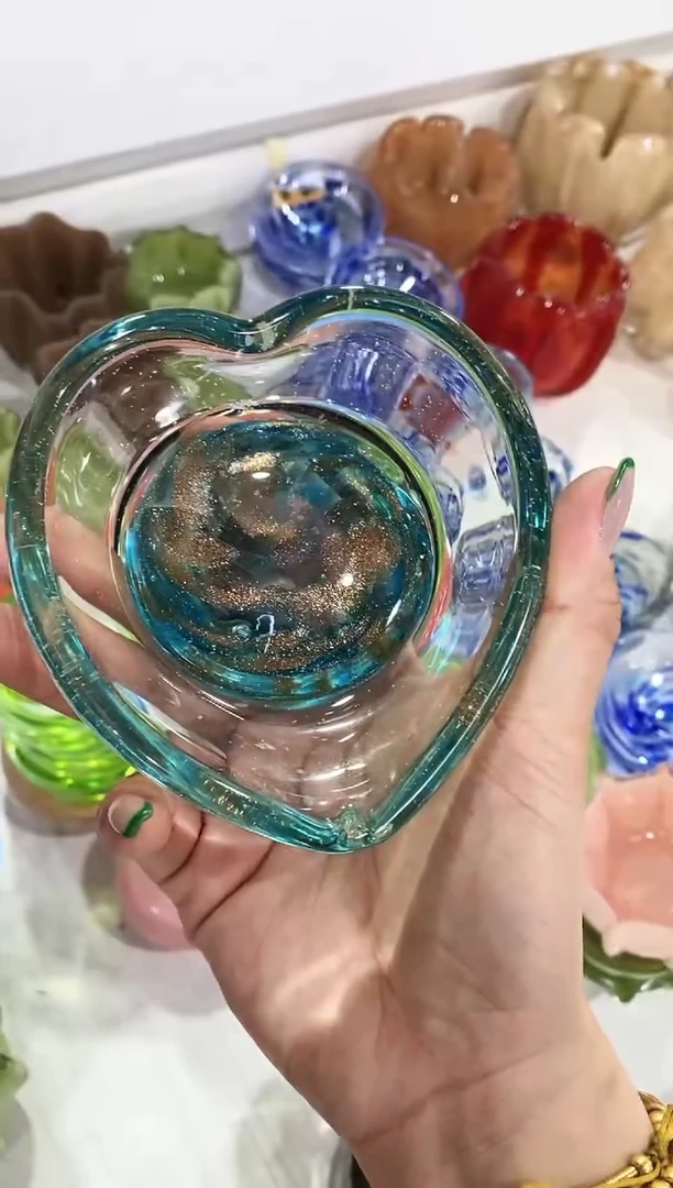 小**—慕忆家手作琉璃花瓶