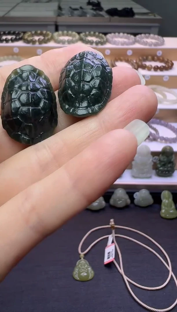 颈饰未镶嵌和田玉55号链接两个15米