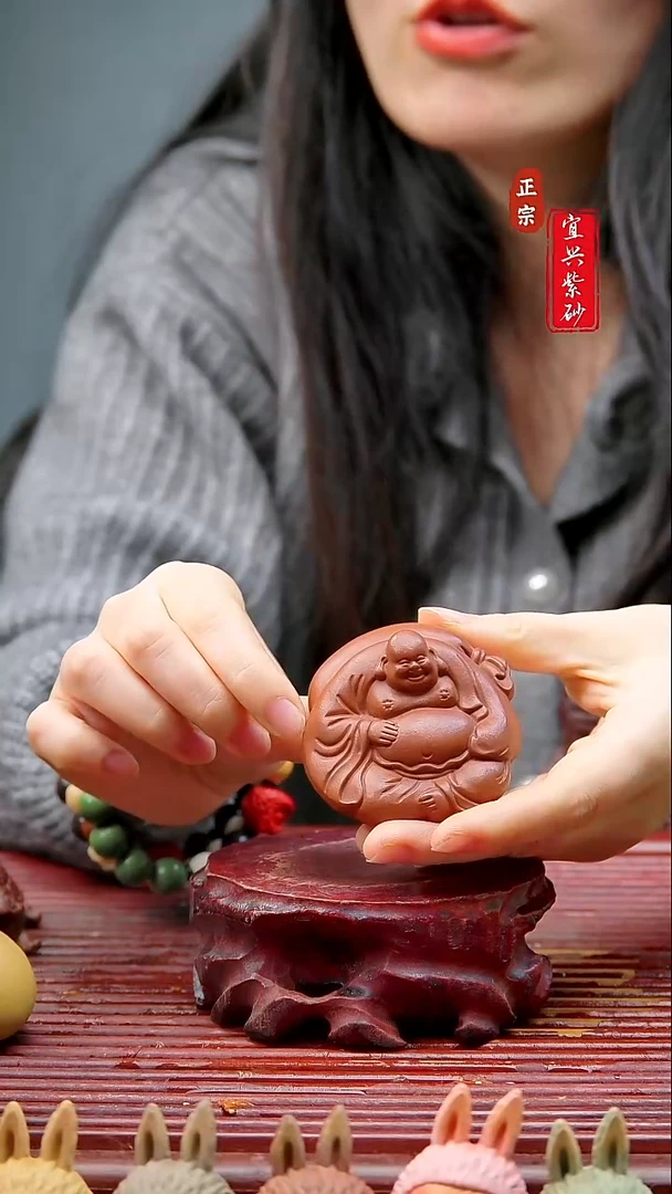 紫砂茶宠宜兴紫砂茶宠摆件