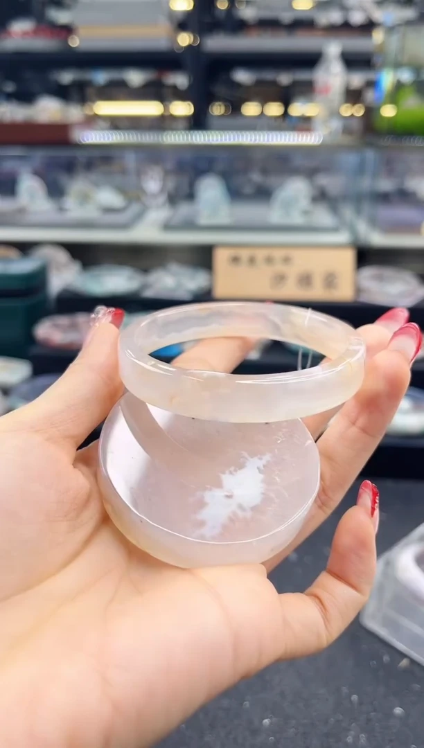 未镶嵌手镯石英质玉58圈口（赠品镯心）1624422