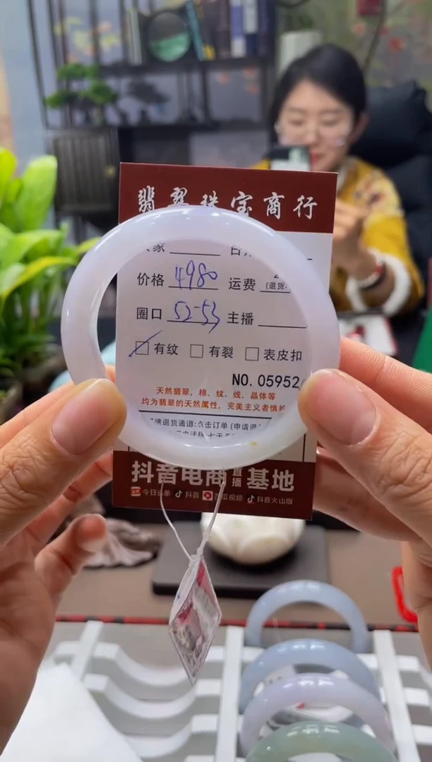 未镶嵌手镯翡翠5952****