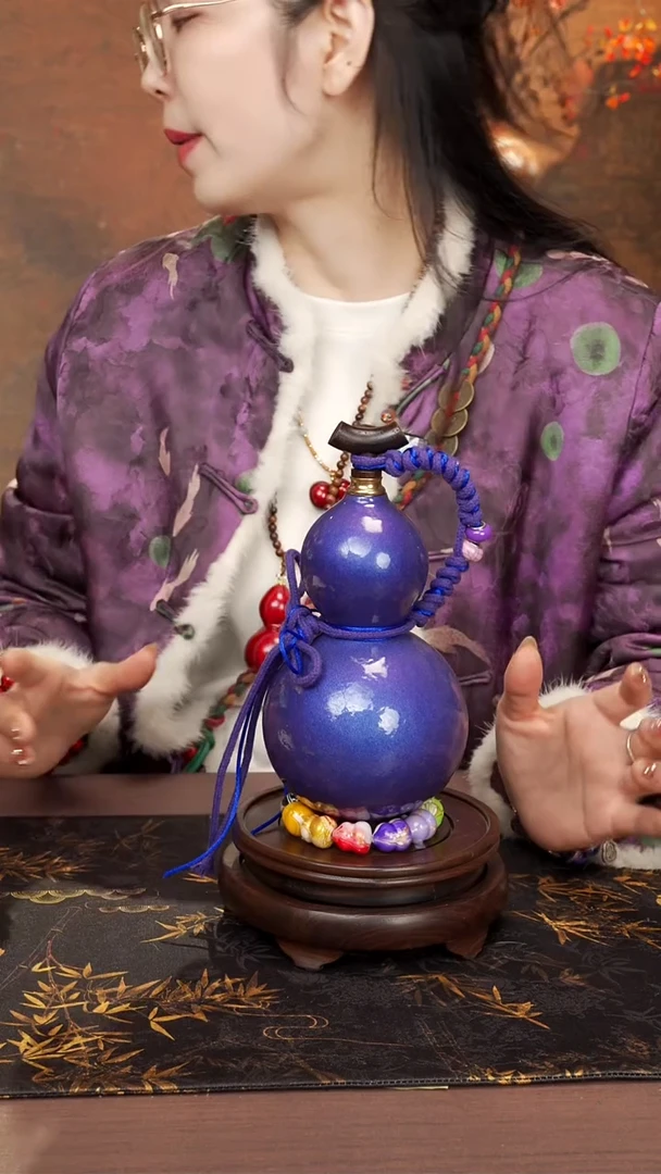 322 --高端工艺大漆酒葫芦--148