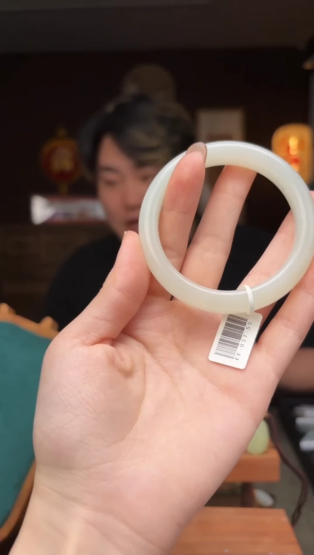 未镶嵌和田玉把件ss102-手镯 55.8mm