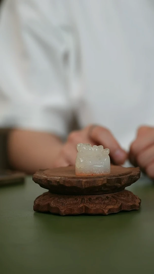 寿山石印石篆刻孙长铭SX46754造像