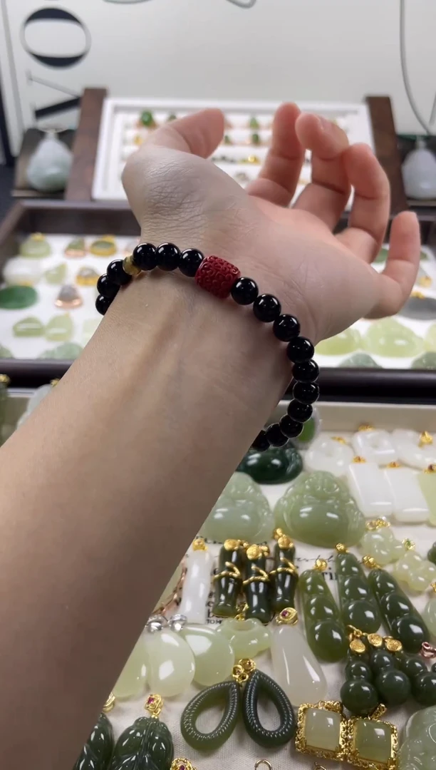 未镶嵌手串碧玺1