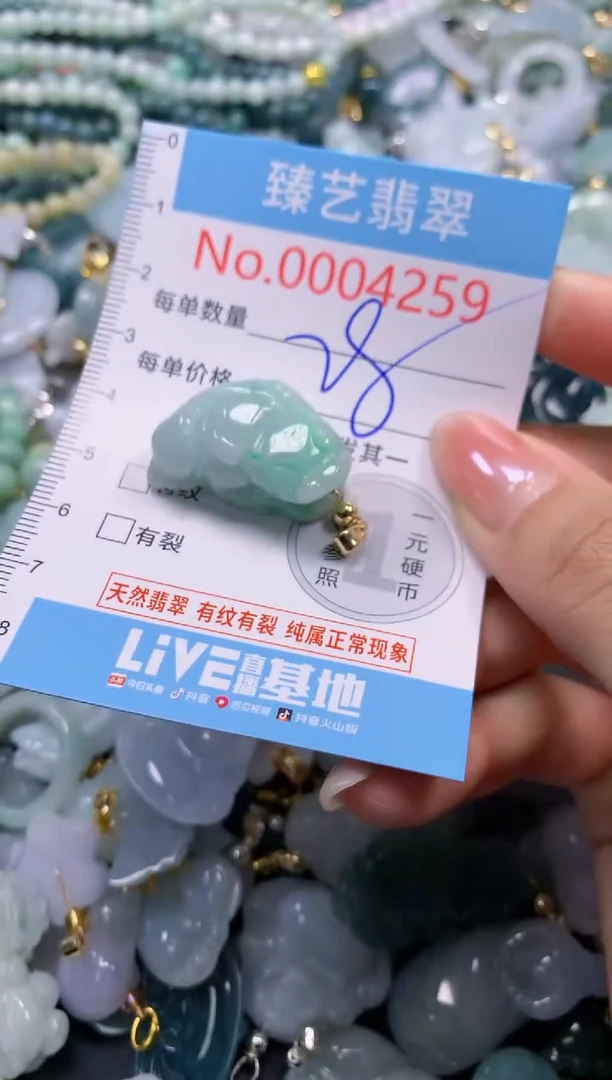 颈饰未镶嵌翡翠4259