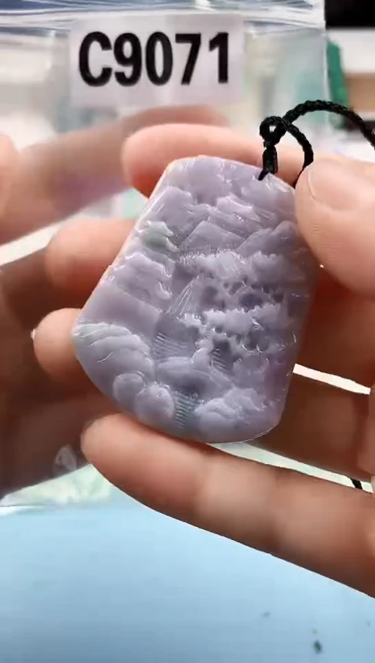 翡翠未镶嵌颈饰天然翡翠吊坠挂件