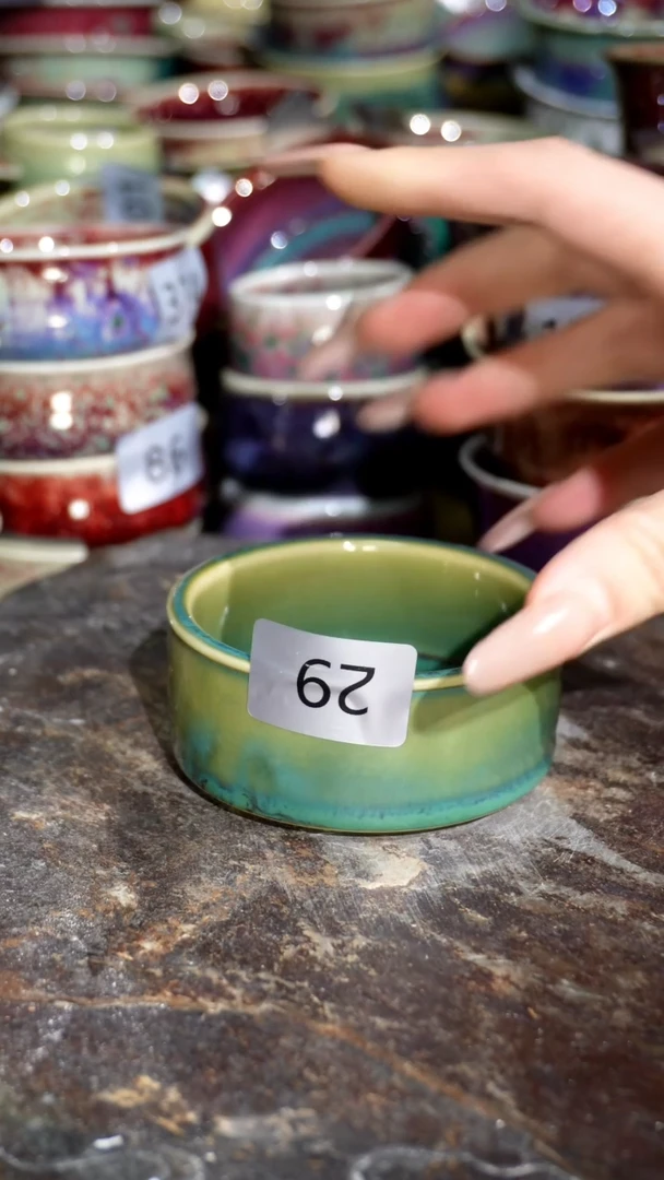 摆件精品窑变钧瓷茶器