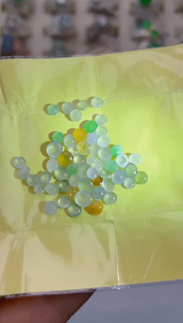 裸石翡翠天然翡翠蛋面19