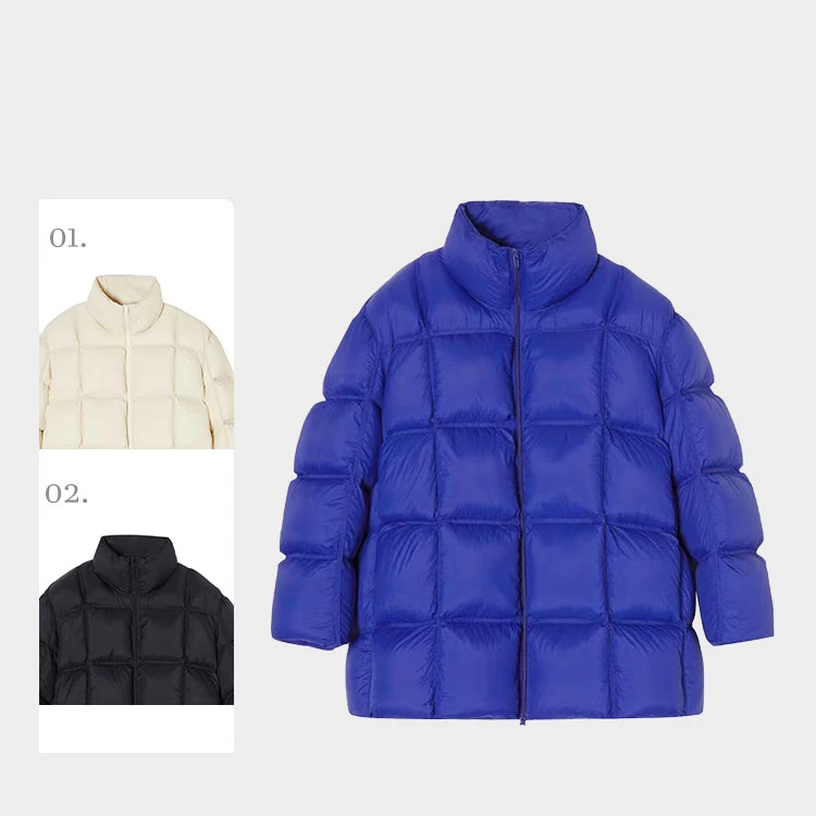 【冰岛羽绒】24秋冬新款羽绒服外套立领宽松长袖保暖休闲.K40104a