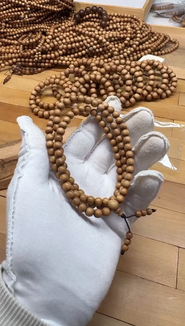 【闪购商品】檀香木手串/手链老山檀香四剖料0.6*108