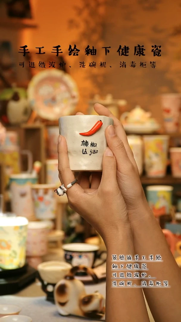 【闪购商品】陶瓷景德镇高温釉下彩&A844