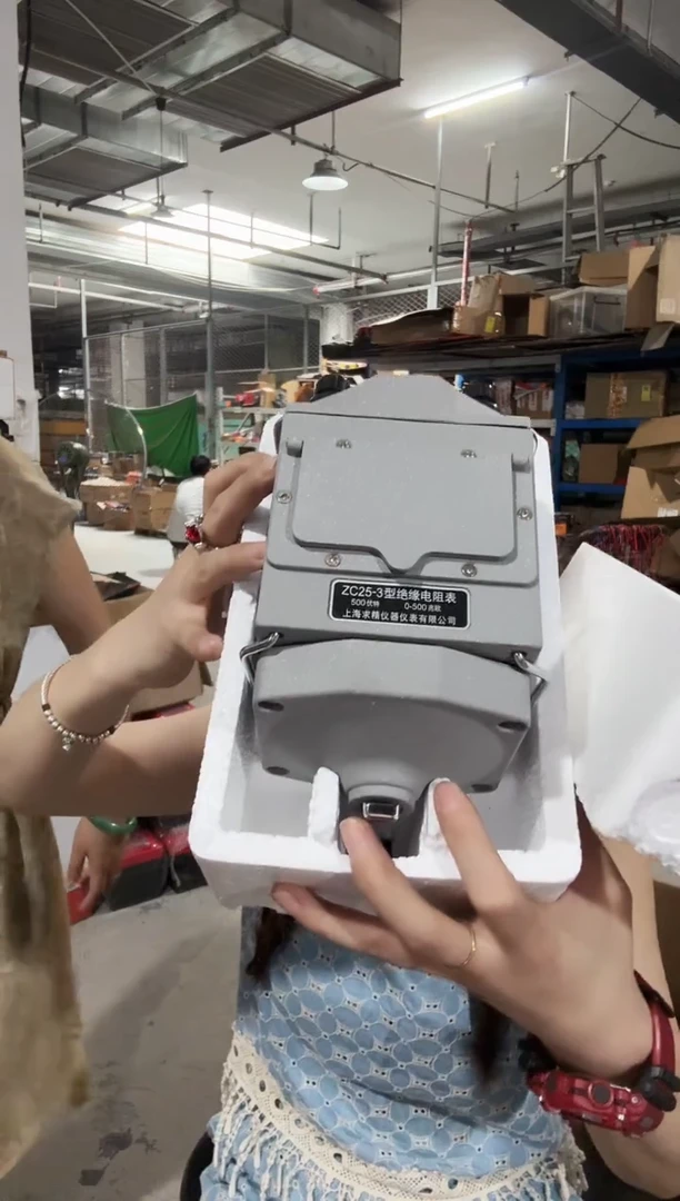 南京科华ZC25-3/500V铝壳兆欧表