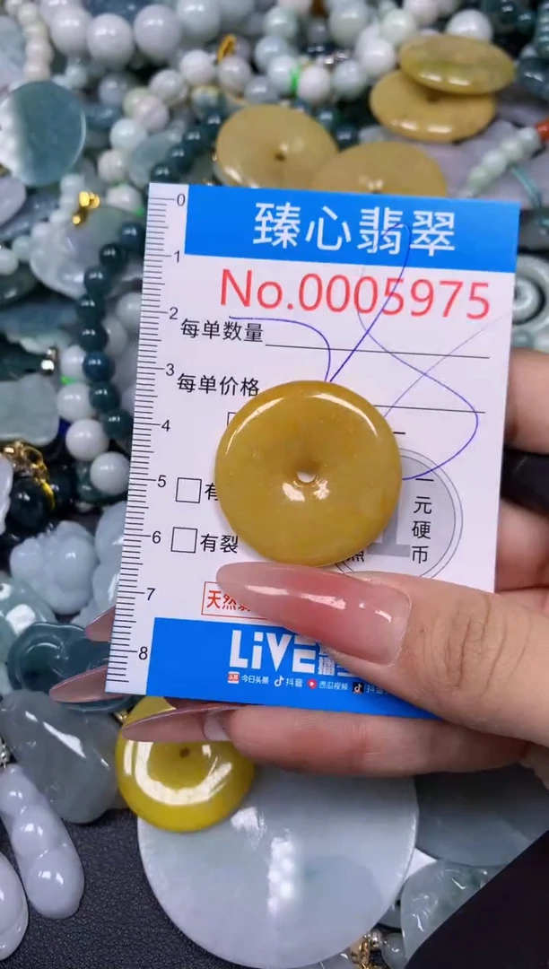 【闪购商品】翡翠颈饰未镶嵌含绳0005975