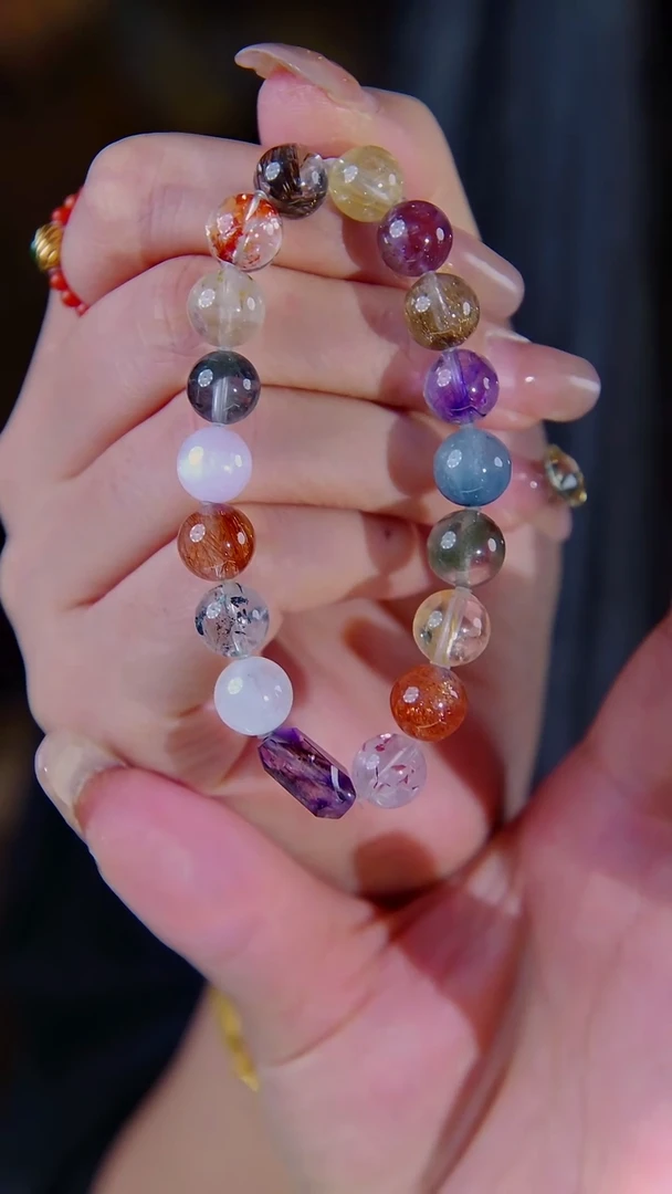 未镶嵌手链水晶十八子