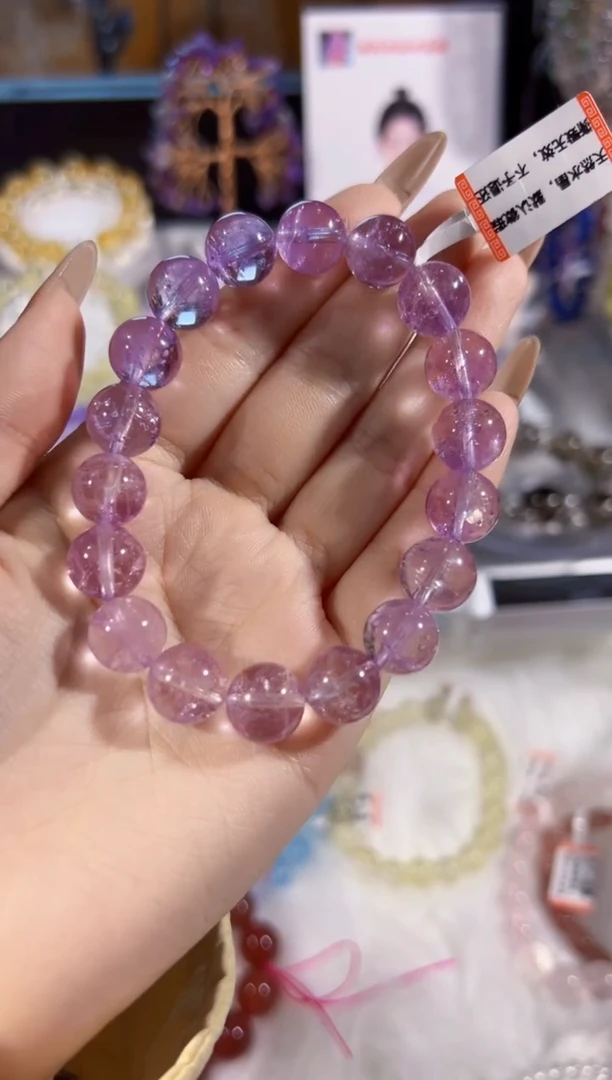 【闪购商品】水晶手链未镶嵌卡11紫阿赛