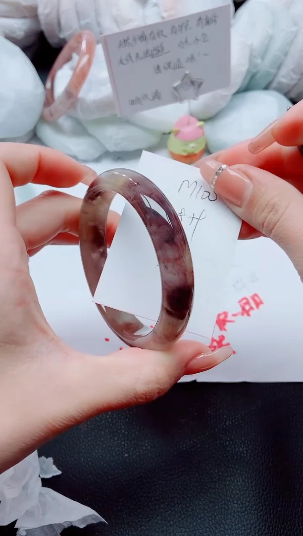 【闪购商品】石英质玉手镯未镶嵌M100-58/59