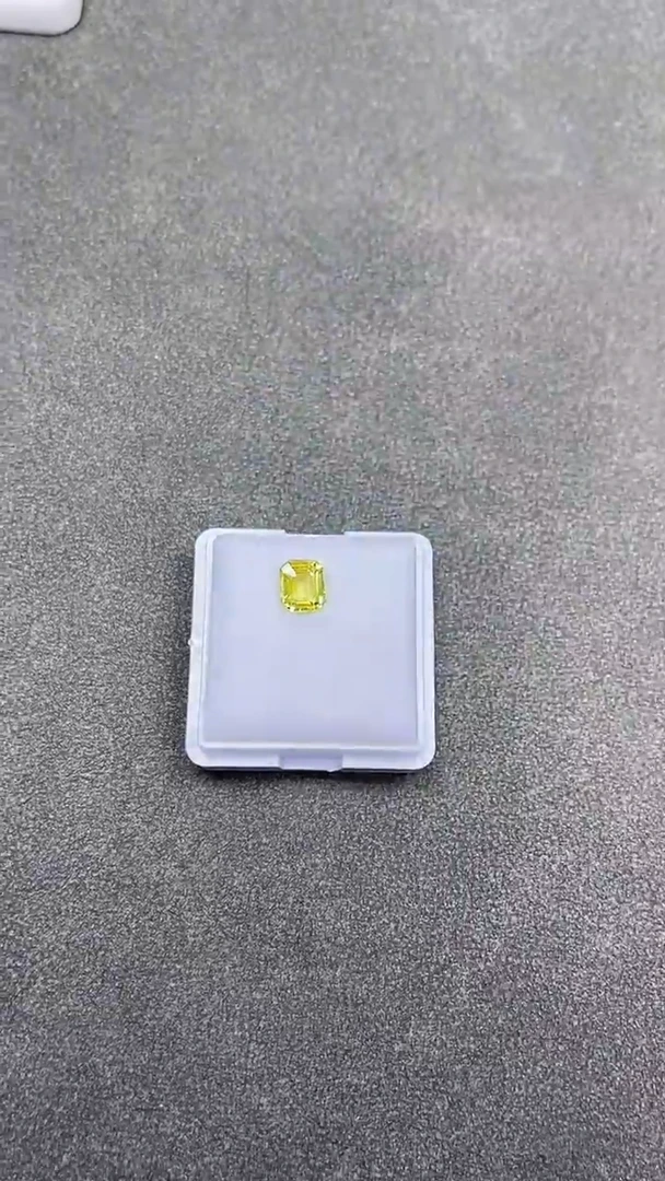 蓝宝石裸石未镶嵌黄色1.02ct