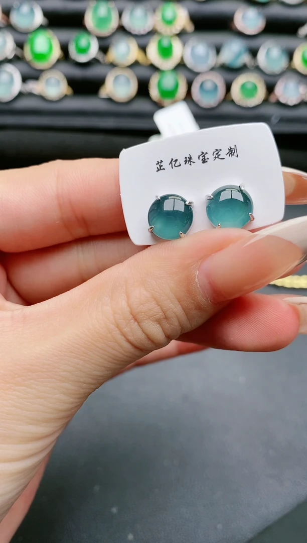 【闪购商品】翡翠戒指银S925镶嵌11111111