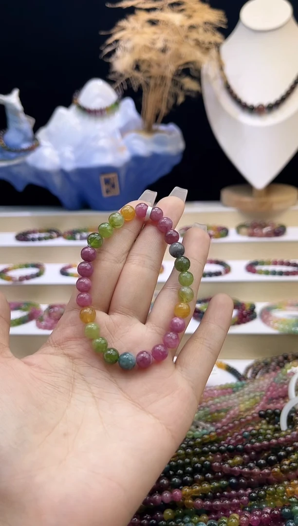 【闪购商品】碧玺/未镶嵌7mm+碧玺单圈多样性发货